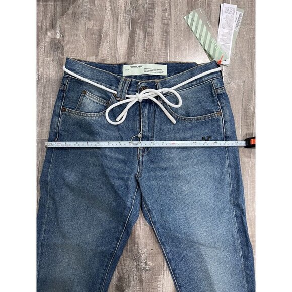 Off-White Diag Slim Regular Jeans 'Bleach' men size 29 - Picture 12 of 12